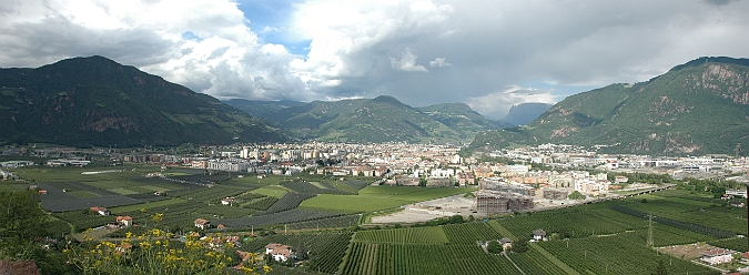 Bolzano da Castel Firmiano